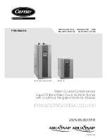 Preview for 1 page of Carrier 30WG 020 Installation, Operation And Maintenance Instructions