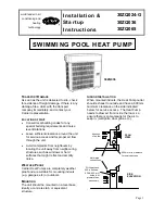 Carrier 30ZQ024-G Installation & Start-Up Instructions preview