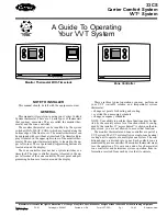 Carrier 33CS Operating Manual предпросмотр