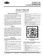 Preview for 1 page of Carrier 33CSCPACHP-01 Owner'S Manual