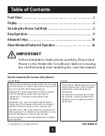 Preview for 2 page of Carrier 33CSSN3-FC Owner'S Manual