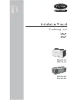 Preview for 1 page of Carrier 38AF Series Installation Manual