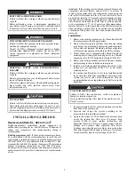 Preview for 2 page of Carrier 38AUD*12 Series Installation, Start-Up And Service Instructions Manual