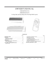 Preview for 1 page of Carrier 38BNB018-036 Owner'S Manual