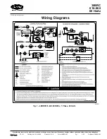 Предварительный просмотр 1 страницы Carrier 38BRC018 Wiring Diagrams