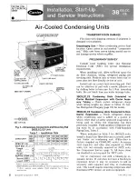 Preview for 1 page of Carrier 38CC Installation, Start-Up And Service Instructions Manual