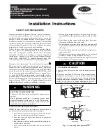 Carrier 38CKD Installation Instructions Manual preview