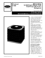 Preview for 1 page of Carrier 38EYA Product Data