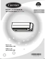 Preview for 1 page of Carrier 38EYV025M Installation Manual