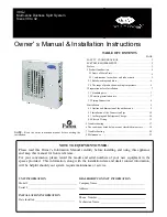 Предварительный просмотр 1 страницы Carrier 38GJQF30-3 Owner'S Manual & Installation Instructions