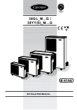 Carrier 38GL2M12G Installation Manual preview