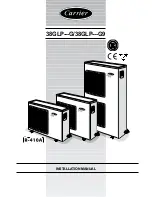 Предварительный просмотр 1 страницы Carrier 38GLP---G Installation Manual