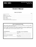 Carrier 38GVC Owner'S Manual preview