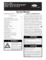 Предварительный просмотр 1 страницы Carrier 38GVM Series Service Manual