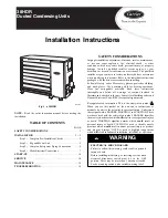 Carrier 38HDR Installation Instructions Manual preview