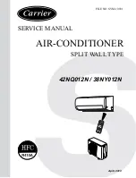 Предварительный просмотр 1 страницы Carrier 38NY012N Service Manual