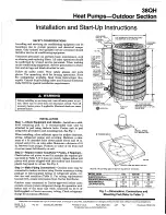 Preview for 1 page of Carrier 38QH Installation And Start-Up Instructions Manual