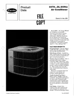 Preview for 1 page of Carrier 38TH..DL Product Data