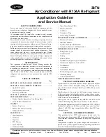 Preview for 1 page of Carrier 38TN Service Manual