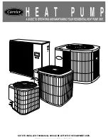 Preview for 1 page of Carrier 38YCC Series Manual To Operating & Maintenance