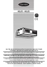 Carrier 40JS Installation, Operation And Maintenance Instructions preview