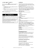 Preview for 2 page of Carrier 40MAQ User Manual