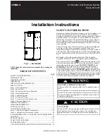 Carrier 40MBAAQ24XA3 Installation Instructions Manual предпросмотр