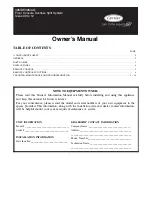 Preview for 1 page of Carrier 40MBF/38MAQ Owner'S Manual