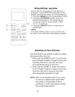 Preview for 14 page of Carrier 40MBQB09C-3 Owner'S Manual