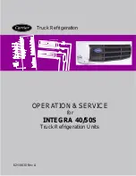 Предварительный просмотр 1 страницы Carrier 40RM Operation & Service Manual