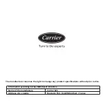 Предварительный просмотр 70 страницы Carrier 40VCC8 Installation And Owner'S Manual