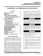 Preview for 1 page of Carrier 40VMD006-016 Installation And Maintenance Instructions Manual