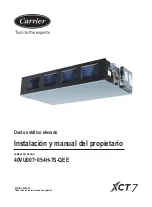 Preview for 109 page of Carrier 40VU007-054H-7S-QEE Installation And Owner'S Manual