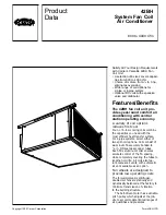 Carrier 42BH Series Product Data preview