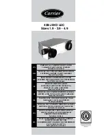 Preview for 1 page of Carrier 42BJ MCI LEC Installation Instructions Manual