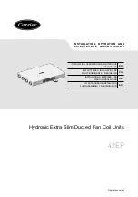 Carrier 42EP Installation, Operation And Maintenance Instructions preview