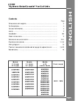 Preview for 2 page of Carrier 42GW Installation Manual