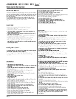 Preview for 3 page of Carrier 42HQE018 Owner'S Manual