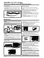 Preview for 13 page of Carrier 42HQE018 Owner'S Manual