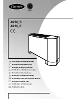 Preview for 1 page of Carrier 42N E Series Installation And Operation Manual