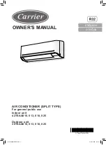 Carrier 42TSAA010 Owner'S Manual предпросмотр