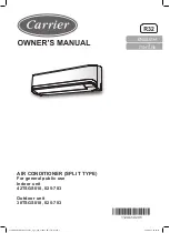 Carrier 42TSGS018 Owner'S Manual preview