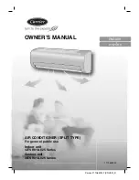 Carrier 42TSR018~025 Series Owner'S Manual preview