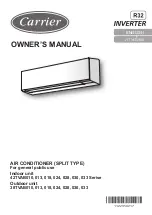 Предварительный просмотр 1 страницы Carrier 42TVAB010 Owner'S Manual