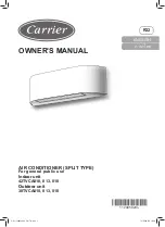 Carrier 42TVCA010 Owner'S Manual preview