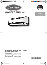 Carrier 42TVG010 Owner'S Manual предпросмотр