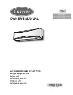 Carrier 42TVGS018-703 Owner'S Manual preview