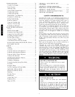 Preview for 2 page of Carrier 48/50PG Series Controls, Start-Up, Operation, Service And Troubleshooting Instructions