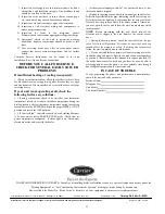 Preview for 11 page of Carrier 48HG14 User'S Information Manual