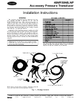 Carrier 48NP Installation Instructions Manual предпросмотр